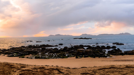 Stormy Sunset at Samil - Vigo