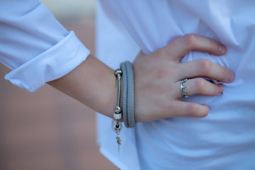 Fototapeta premium Female hand