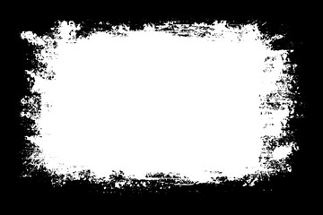 Abstract Decorative Black Photo Edge / Overlay for Landscape Photos