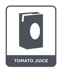 tomato juice icon vector