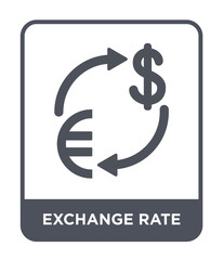 exchange rate icon vector