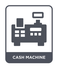 cash machine icon vector