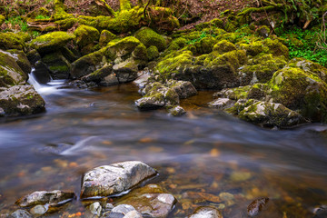 river at Aira Force near Ullswater