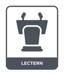 Obraz premium lectern icon vector