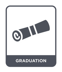 graduation icon vector