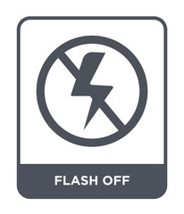 flash off icon vector