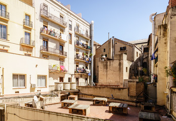 Courtyard in Barcelona