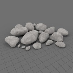 Pebbles and stones set