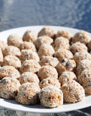 Snowball Cookies On Plate