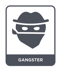gangster icon vector