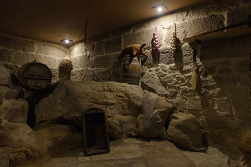pantry in the old castle
