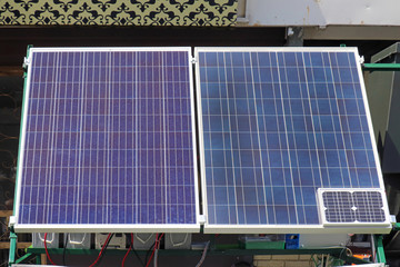 Solar panels energy