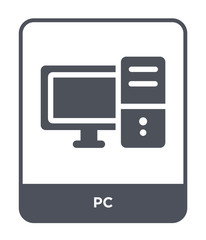 pc icon vector