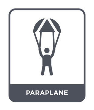 paraplane icon vector