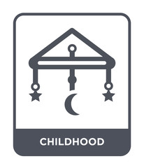 childhood icon vector