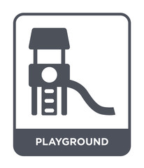 playground icon vector