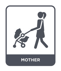 mother icon vector