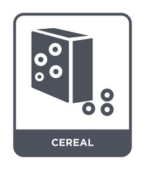 cereal icon vector