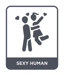 sexy human icon vector
