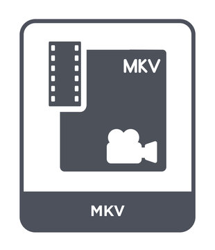 mkv icon vector
