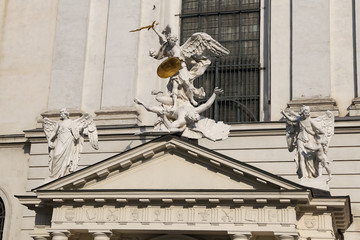 Obraz premium St Michaels Church in Vienna, Austria