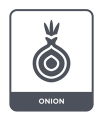 onion icon vector