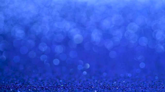 Blue Christmas or New Year festive background