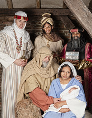 Nativity wisemen