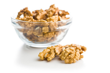 The walnut kernels.