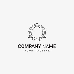 Triangle in Circle Logo