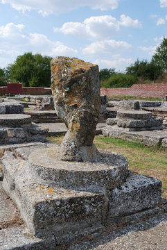 The First Bulgarian Kingdom, the capital Pliska