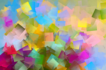 Abstract background in cubism style.
