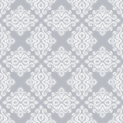 Seamless pattern in vintage style. Vector background for textile design.