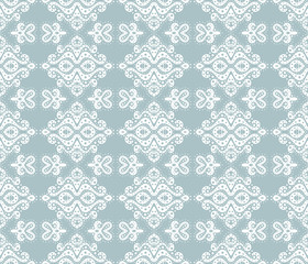 Seamless pattern in vintage style. Vector background for textile design.