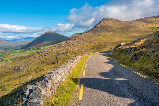 Spectacular scenery along the Ring of Beara, relatively unexplored and less known to tourists than the Ring of Kerry. Lush natural beauty, wild landscapes, unspoilt seascapes and wildlife.