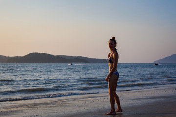 Fototapeta premium Pantai Cenang beach Langkawi island