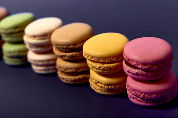 delicious colorfull macarons