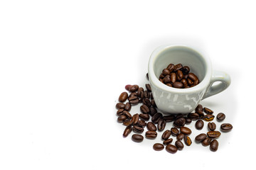 Coffee beans cup
