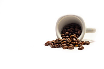 Coffee beans cup