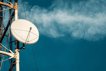 TV tower against the sky