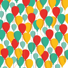 balloons background design