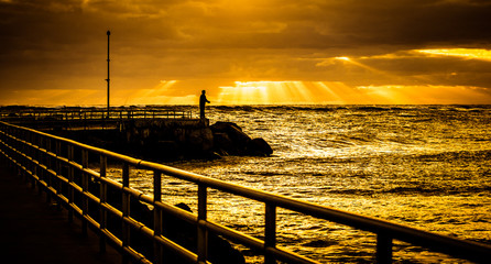 Fishing in the Sunbeams