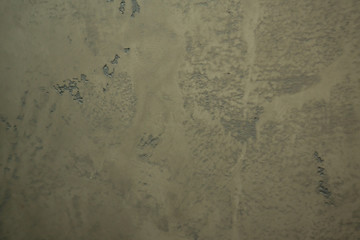 decorative plaster texture. Gray structural plaster
