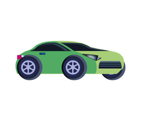 car sedan isolated icon