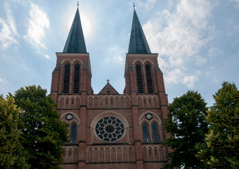 Fototapeta premium Catholic church in Bregenz