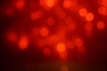 natural bokeh holiday lights background bright lights red