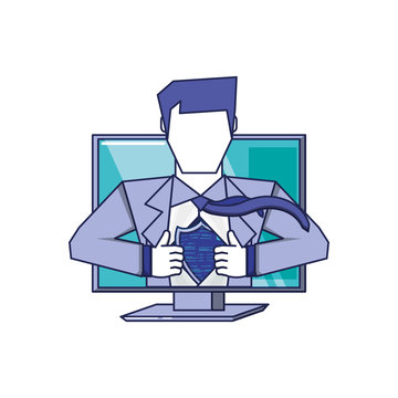 Computer Superhero Images – Browse 6,277 Stock Photos, Vectors, and ...