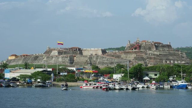 San Felipe Castle, Cartagena, Bolivar Department, Colombia