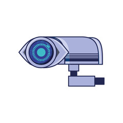 cctv camera isolated icon