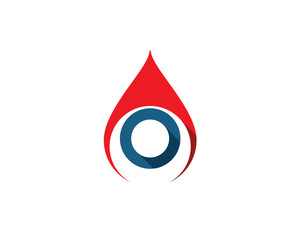 blood drop with human figure inside diabetes day